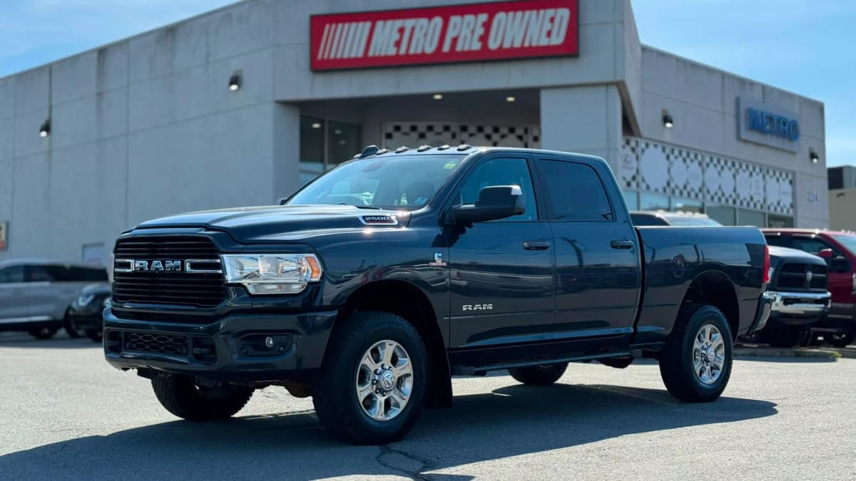 2021 Ram 2500 BIG HORN 4x4 Crew Cab 6'4" 6.7L CUMMINS TURBO DIESEL