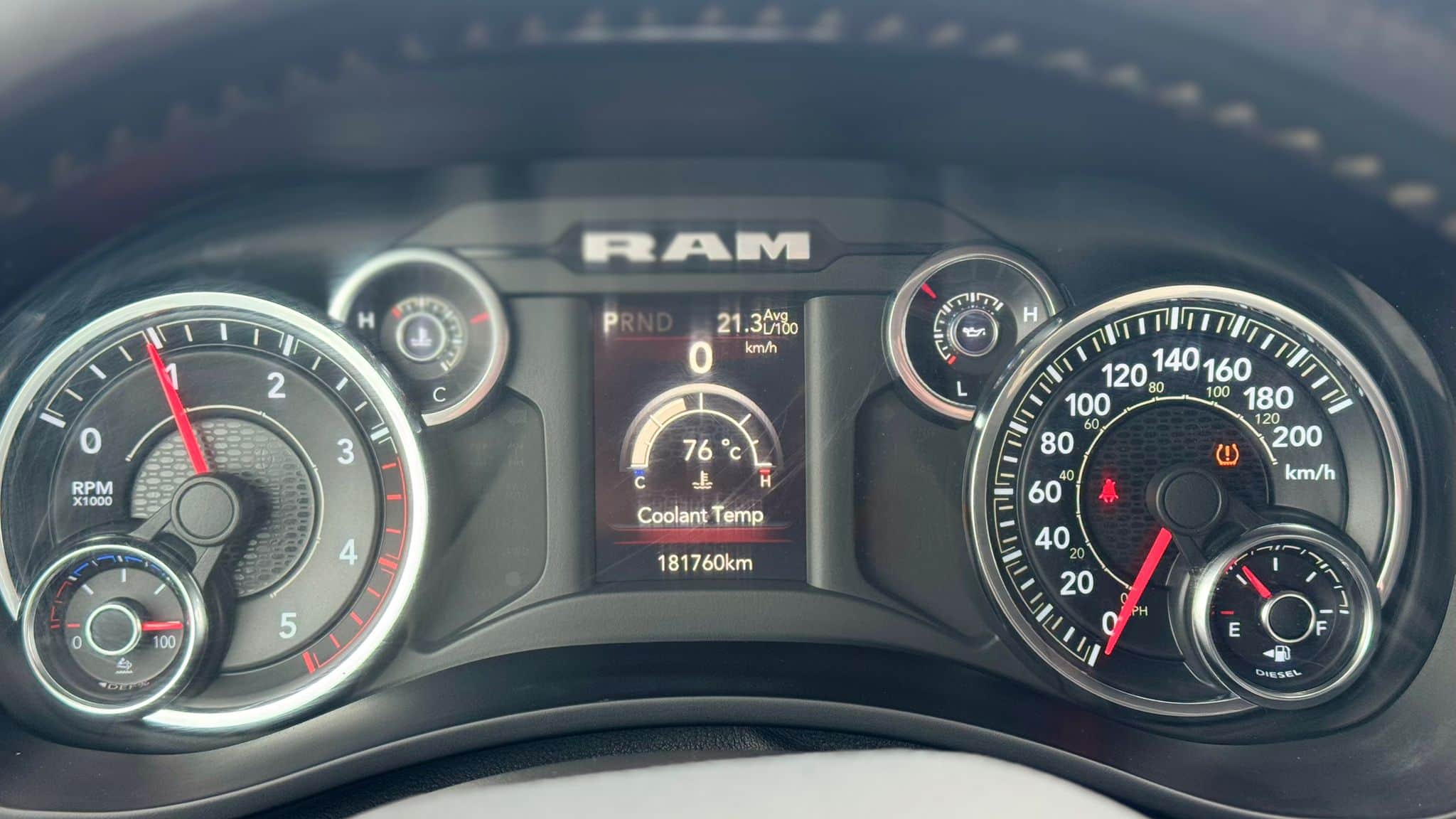 2021 Ram 2500 BIG HORN 4x4 Crew Cab 6'4" 6.7L CUMMINS TURBO DIESEL thumbnail 13