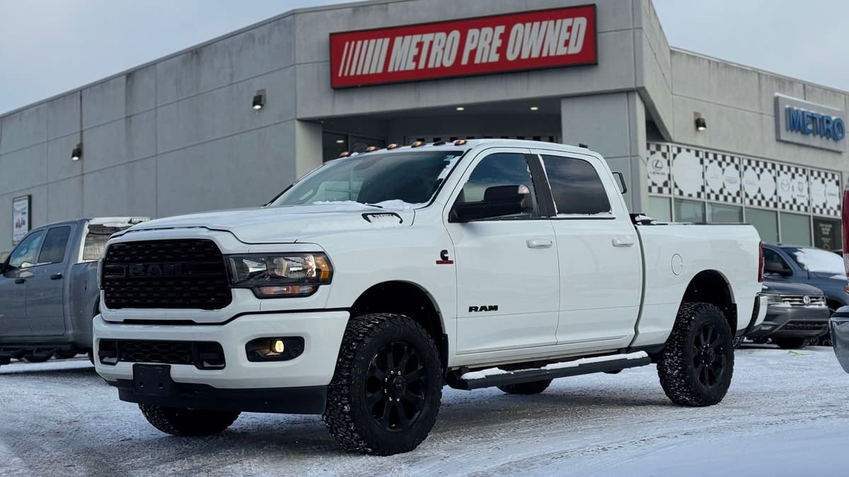 2022 Ram 2500 BIG HORN 4x4 Crew Cab 6'4" Box 6.7L CUMMINS TURBO DIESEL