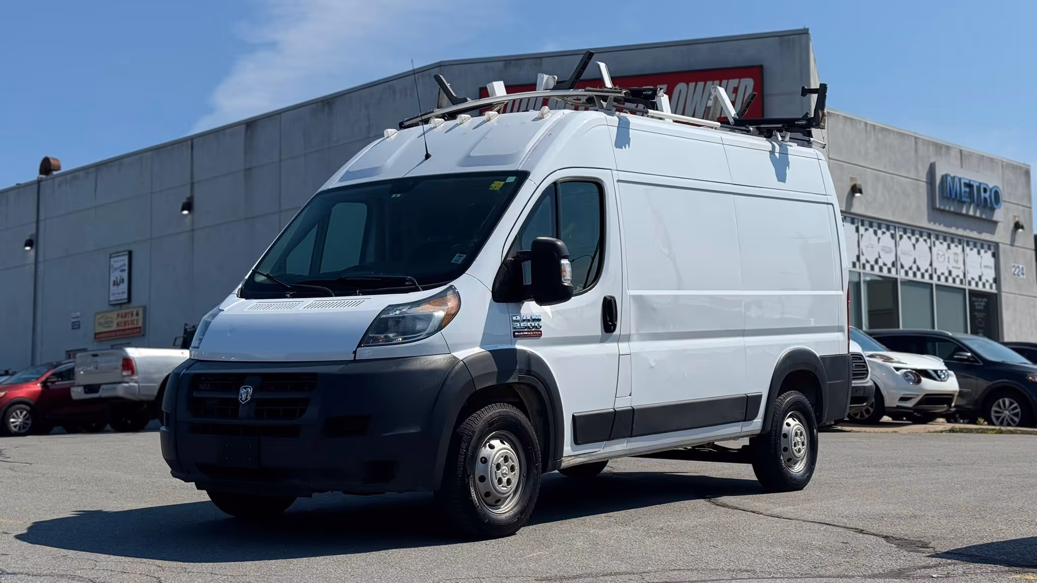 2017 Ram PROMASTER CARGO VAN 2500 High Roof 136" WB