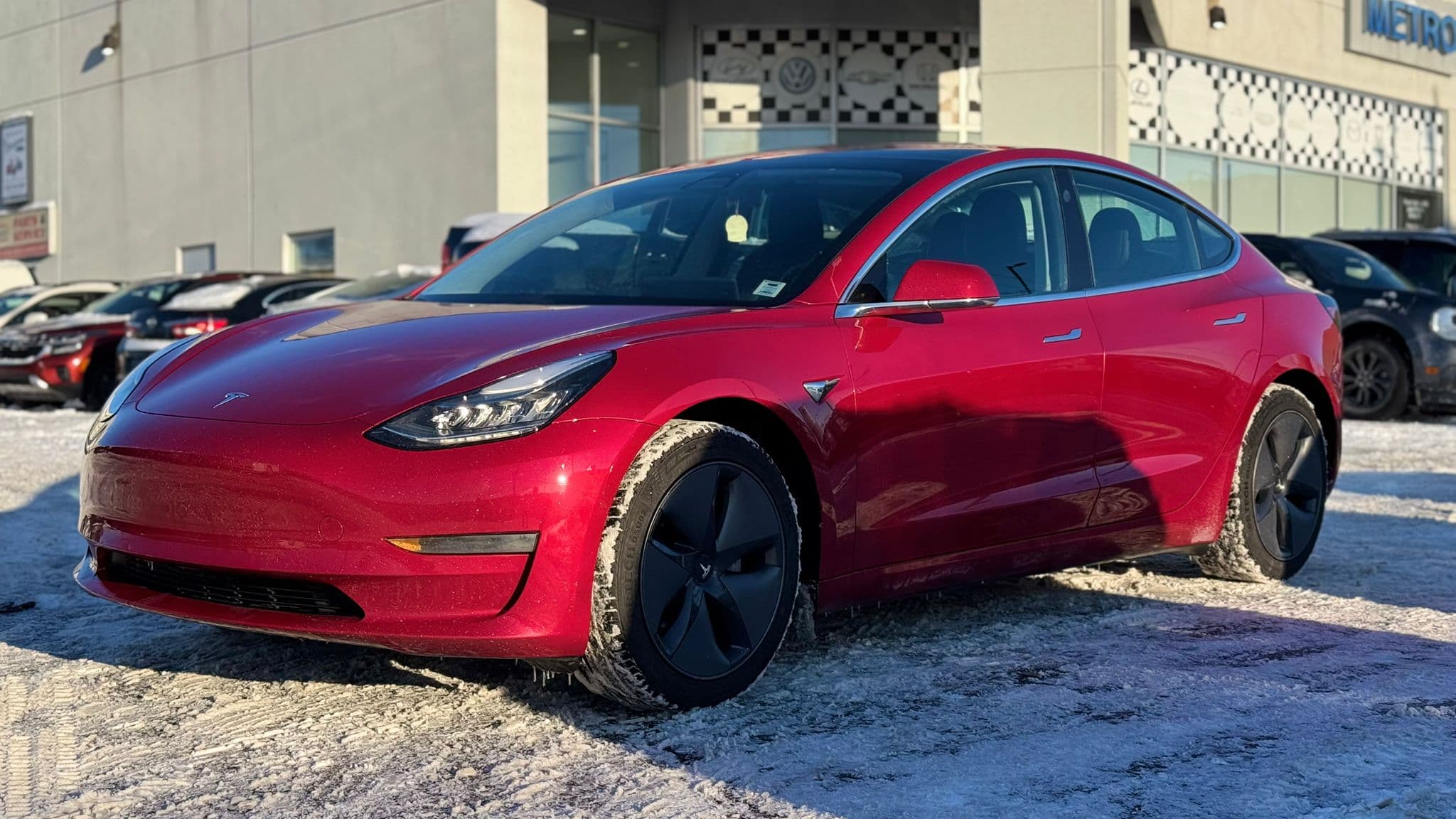 2020 Tesla MODEL 3 STANDARD RANGE PLUS RWD photo 2