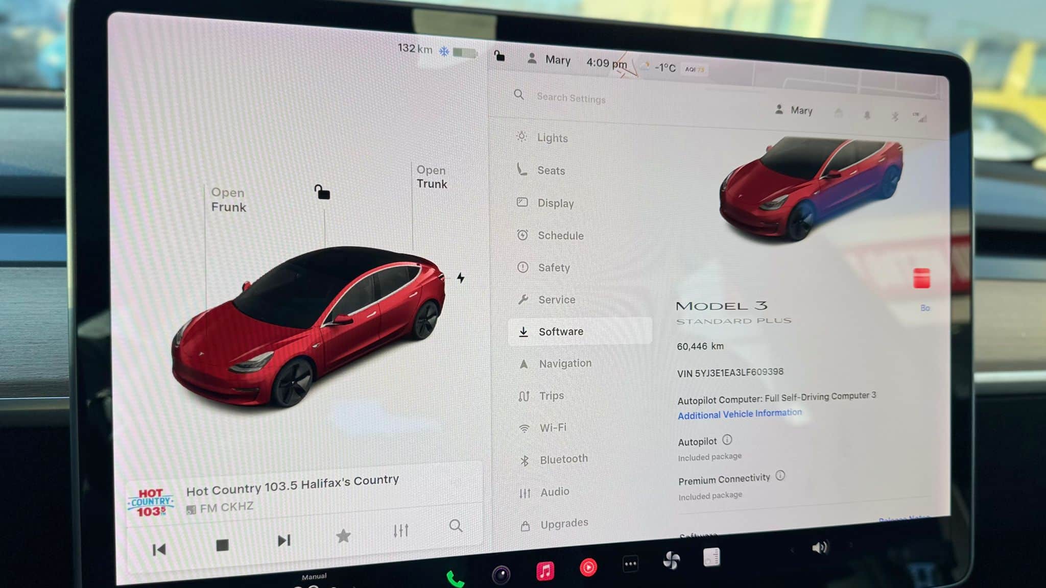 2020 Tesla MODEL 3 STANDARD RANGE PLUS RWD thumbnail 12