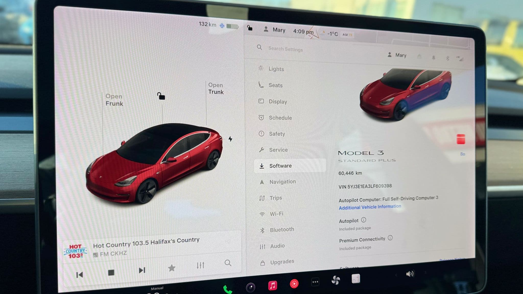 2020 Tesla MODEL 3 STANDARD RANGE PLUS RWD photo 12