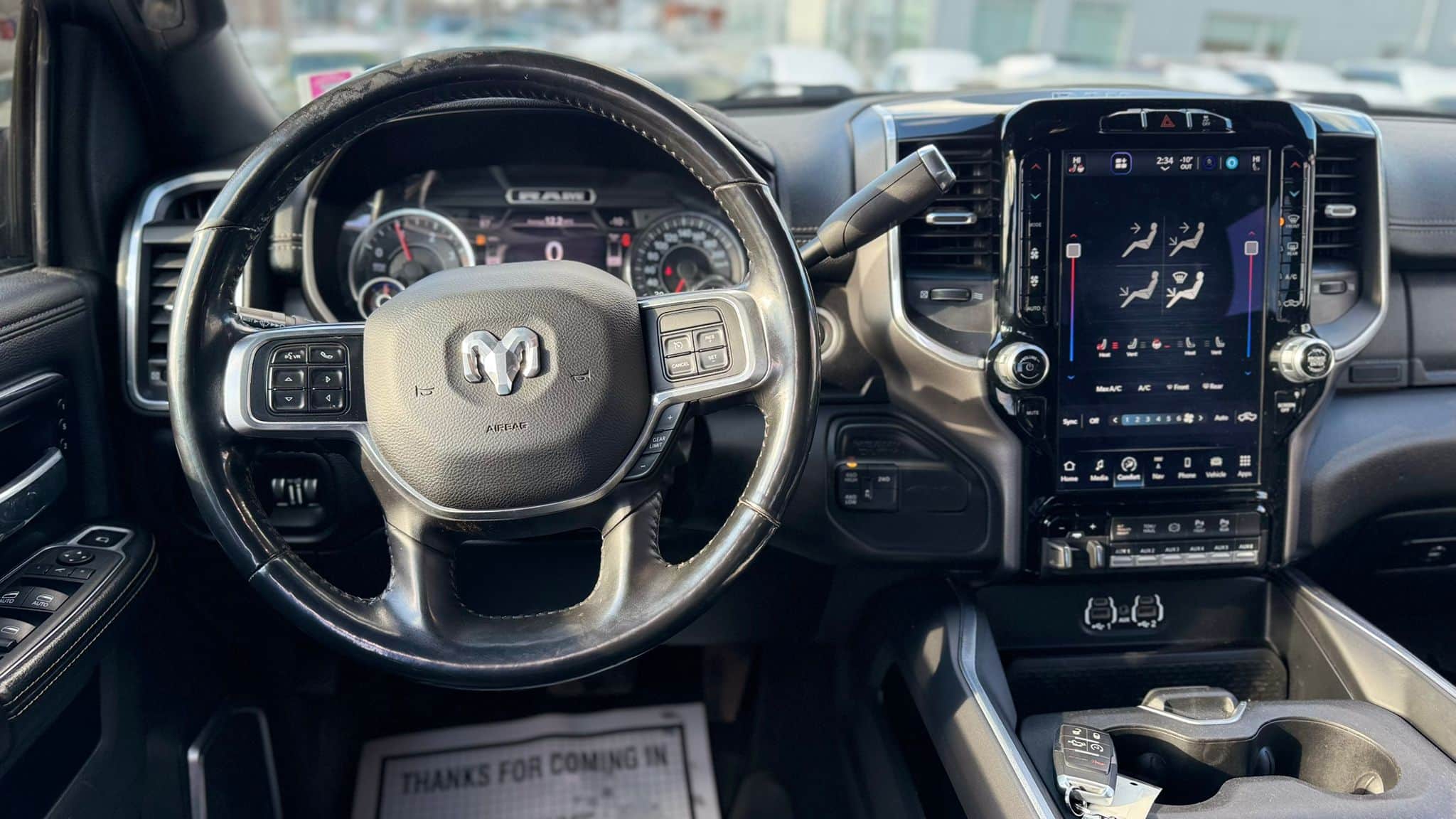 2022 Ram 2500 LARAMIE 6.7L CUMMINS TURBO DIESEL 4x4 Crew Cab 6'4" Box thumbnail 11