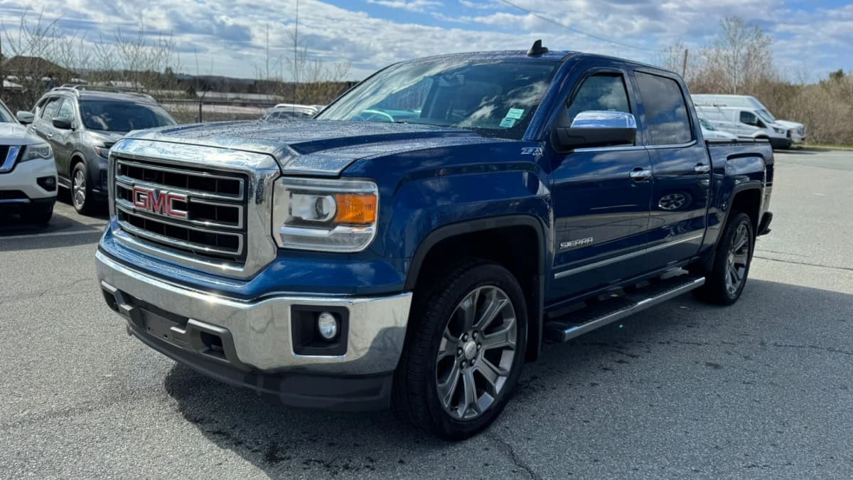 2015 GMC Sierra 1500 SLT 4WD Crew Cab 143.5" Leather
