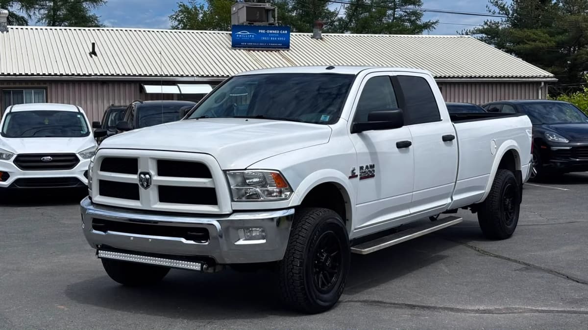 2016 RAM 2500 Outdoorsman 4WD 6.7L 6cyl Diesel Crew Cab 169"